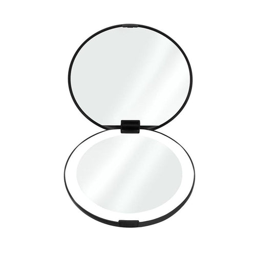 SODY Makeupspejl - Rejsespejl,- dobbelt med LED lys