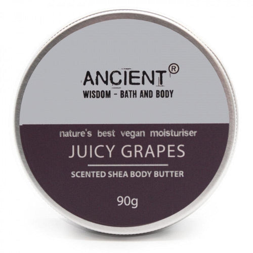 Scented Shea Body Butter - Juicy Grapes 90ml Vegansk Fugtighedscreme