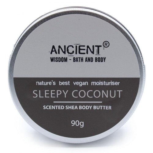 Scented Shea Body Butter - Sleepy Cocnut 90ml Vegansk Fugtighedscreme